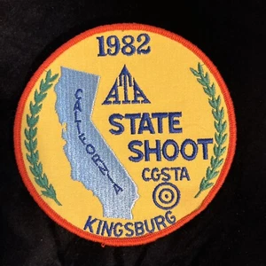Vtg 1982 California State Shoot Kingsburg CGSTA ATA Golden State Trapshooters - Picture 1 of 2