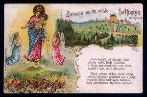 antica cartolina RELIGIOSA-MADONNA DI HOSTYN - Imagen 1 de 1
