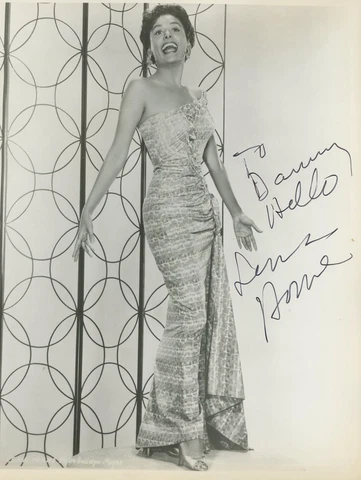 LENA HORNE• Stunning 8X10 Photo Autographed by the Super Star••• Cover