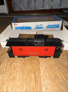 HO Model Power Wood Caboose #9149 Transfer Red - Picture 1 of 7