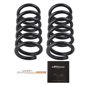 Front Drop Coils 3" for Dodge D100 D150 Ram Charger 2WD 1972-1993 Powder Coated - Picture 1 of 12