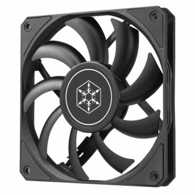 Silverstone SST-AS120B Air Slimmer 120 Slim 120mm x 15.6mm Fan, 4Pin PWM - Image 1 of 3