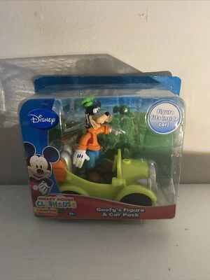 Mickey Mouse Clubhouse Goofy's Figure & Car Pack Disney 4.5 “ - Image 1 of 4