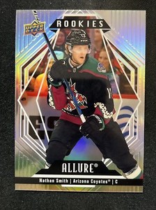 22-23 UD Allure Hockey Rookie 128 Nathan Smith