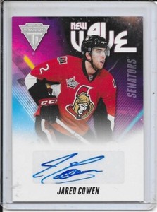 2011-12 Titanium Jared Cowen New Wave Auto # 22