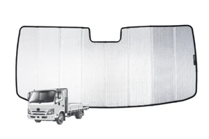 Genuine SNAPSHADES Front Windscreen Sun Shade for Hino 300 Series Wide 2nd Ge... - Picture 1 of 7