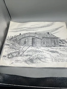 Rose Mary Goodson Print The Prairie Homestead Sketched In Nemo SD 1976 Unframed - Picture 1 of 8