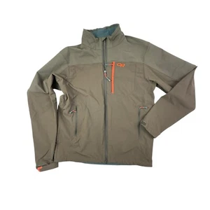 Chaqueta Outdoor Research Circuit Hombre Talla Grande Marrón Softshell Senderismo Camping - Imagen 1 de 13