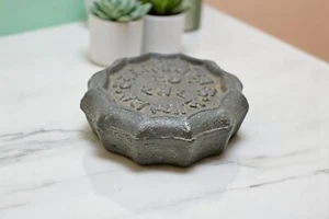 Antique Iron Mercantile Measuring Weight Jaipur State 2 Seer Original Old - Picture 1 of 8