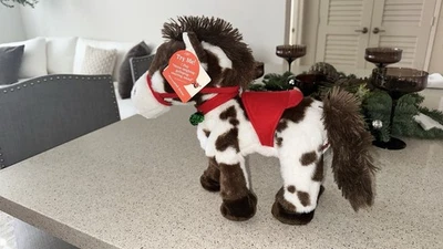 NEW Hobby Lobby "sold out " Christmas animated horse. gallops, wiggles, snorts. - Image 1 of 3