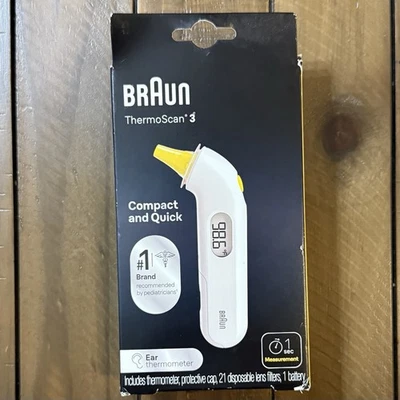 Termómetro de 3 oídos Braun IRT3030 ThermoScan Foto 1 de 4