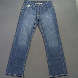 Cinch Jeans Men's 32x34 Blue Western Denim White Label Straight Western Cowboy - Picture 1 of 11