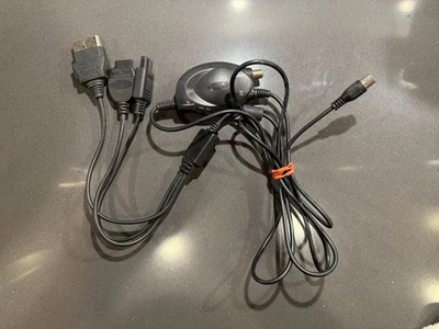 Intec RFU Cable for PlayStation PS1 PS2 Xbox Original GameCube Nintendo 64 N64  - Image 1 of 2