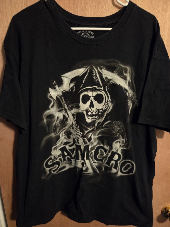 Sons Of Anarchy Tv Promo Shirt Size Xl Soa Smoke - Image 1 of 3