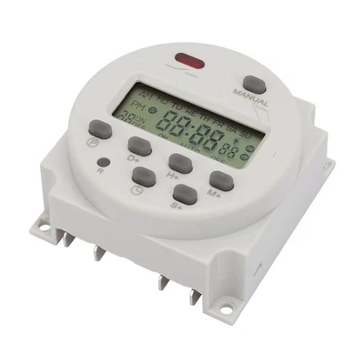 5VA Small Type 7 Days Programmable Digital Displayed Timer Switch 1S~168h 5 DW - Image 1 of 4