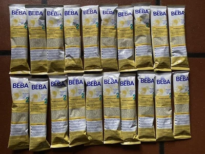 20 OVP Beutelchen Nestle Beba Folgemilch 2 Milchpulver/ 540g - Bild 1 von 4