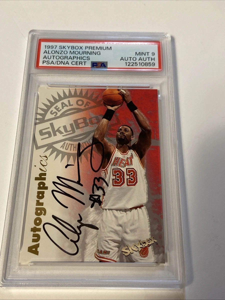 Basketball Alonzo Mourning Sports Trading Cards & Accessories for