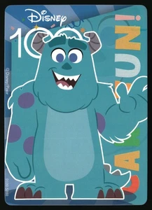 2023 Disney 100 Karten. Fun Joyful Sully Regenbogen #D100-SR80 - Bild 1 von 2