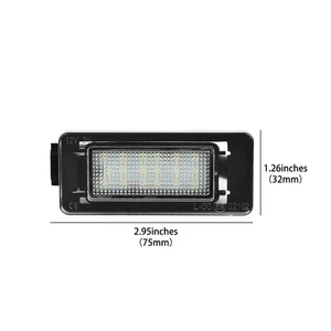 LED License Plate Lamp OEM#FO2875100 1 Pair 2Pcs Super Bright Practical - Picture 1 of 12