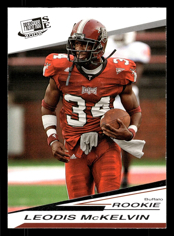 Leodis McKelvin 2008 Press Pass SE #44 Troy Trojans - Image 1 of 2
