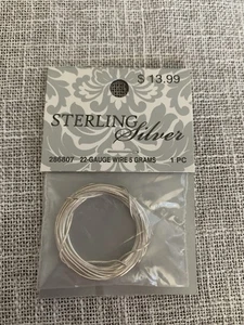 .925 Sterling Silver 22-Gauge Wire 5 Grams 286807 - Picture 1 of 3