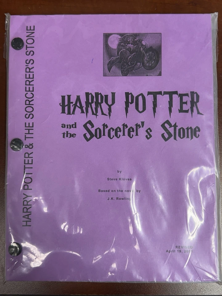 Harry Potter and the Sorcerer’s Stone Movie Script (April 19, 2001 Revised) - Image 1 of 4