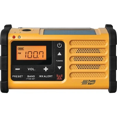 Sangean MMR-88 AM/FM/Weather+Alert Emergency Radio. Solar/Hand - Image 1 of 4
