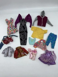 Lote De 12 Ropa Barbie Etiquetada Vestido Prendas para el torso Vestidos 3B - Imagen 1 de 5