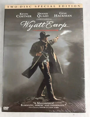 *NEW/Sealed* WYATT EARP Kevin Costner (DVD, 2004 2-Disc Set, Special Edition) WS - Image 1 of 2