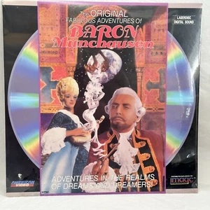 THE FABULOUS BARON MUNCHAUSEN Karel Zemen Cult Classic LD LASERDISC 1961 - Picture 1 of 21