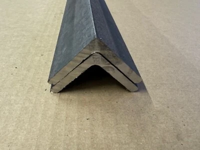 (2 PCS) 1/4" Thick Steel Angle Iron x 2" x 2" - 48" Long - Image 1 of 2