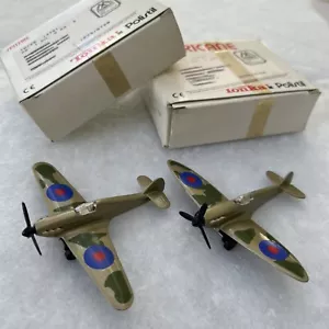 TONKA POLISTIL HURRICANE & SPITFIRE MODEL PLANES - BRAND NEW VINTAGE - Picture 1 of 9