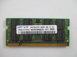 Memoria RAM 2 GB PC2-6400S SO-DIMM SAMSUNG M470T5663QZ3-CF7 Originale #3 - Picture 1 of 2