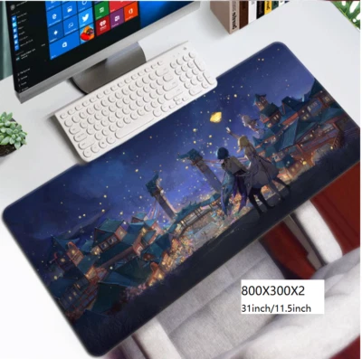 Genshin Impact Mouse Keyboard Pad.800MM300MMx2MM//31inch/11.5inch. - Image 1 of 4
