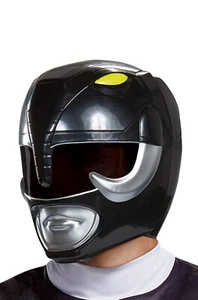 Mighty Morphin Power Rangers Black Ranger Adult Helmet - Picture 1 of 1