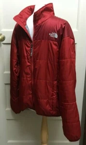 THE NORTH FACE : Men's Quilt Red/ Grey Walking Hiking Jacket Coat - UK L/G - Imagen 1 de 12