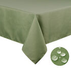 Tektrum 70"X70" Square Waffle Tablecloth - Stain Resistant - Light Sage Green