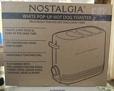 Nostalgia Coca Cola HDT600COKE Pop-Up Hot Dog Toaster - Image 1 of 3