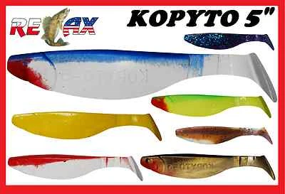 RELAX KOPYTO 5" SHAD soft lure 3pcs Predator Tackle Drop Shot 3d cannibal fox