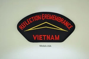 REFLECTION AND REMEMBRANCE VIETNAM - Iron on Patch HAT JACKET OR VEST - P545 - Picture 1 of 1