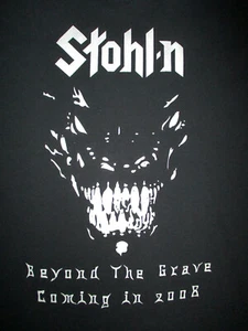 CAMISETA CONCIERTO STOHLN de colección Power Metal Band Damien Chick Stohl Toledo Ohio GRANDE - Imagen 1 de 4
