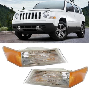 Pair For 2007-2017 Jeep Patriot Parking Turn Signal Stop Housing Marker Light - Picture 1 of 12