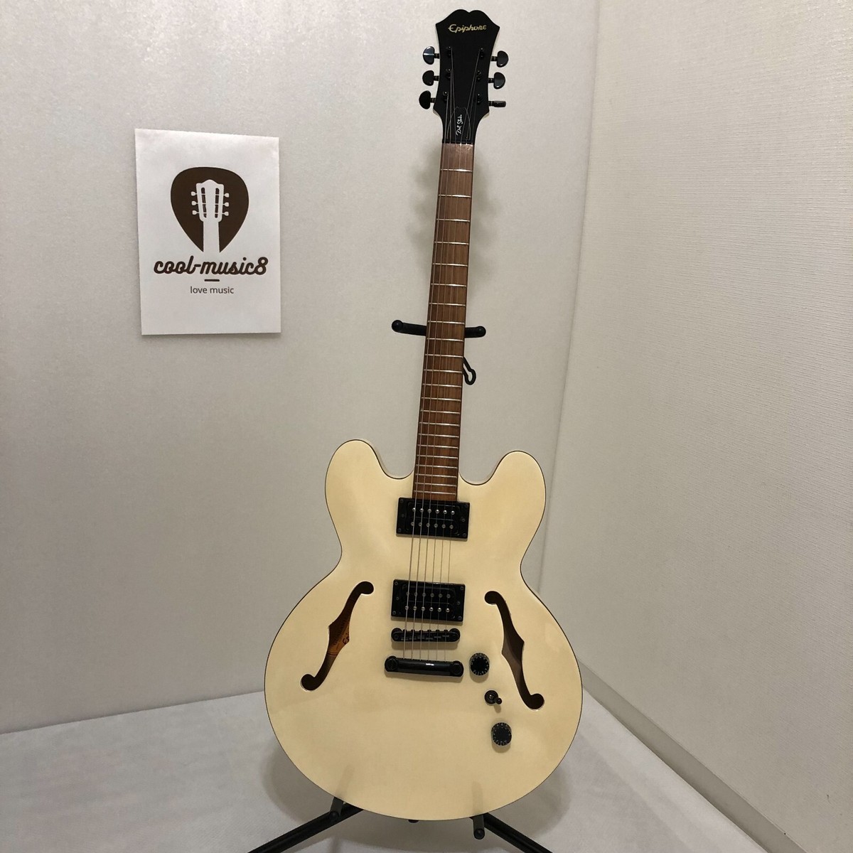 Epiphone ES-335 dot studio nazcaケース付