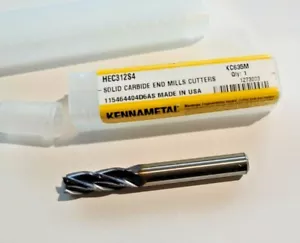 HEC312S4 KENNAMETAL 5/16" Hartmetall Schaftfräser 5/16" Schaft KC635M - Bild 1 von 1