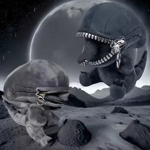 Alien Xenomorph Zippermouth Plush Doll Stuffed Animal Toy Fans Collect Cute Gift - Picture 1 of 39