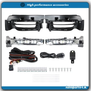 For Dodge Charger 2015-2020 LED Front Bumper Fog Lights w/Switch Wiring Harness - Bild 1 von 13