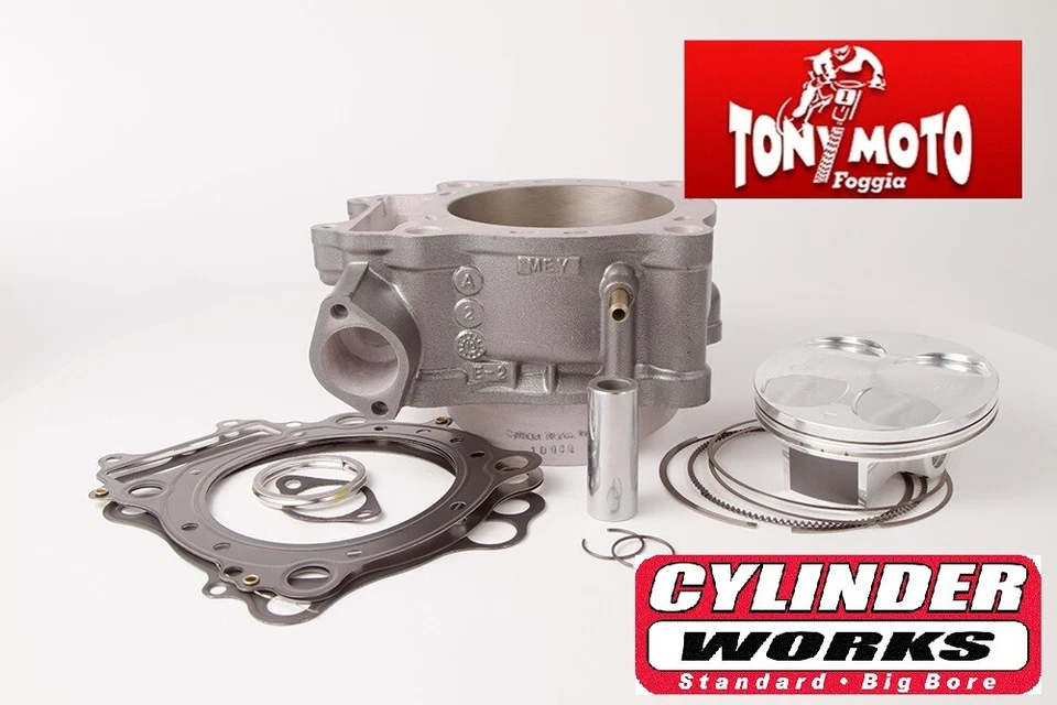 cylinder WORKS KIT CILINDRO ALTA COMPRESSIONE HONDA CRF X 450 2005  2017 - Immagine 1 di 1