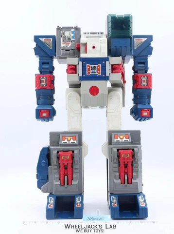 Fortress Maximus Headmaster Vintage 1987 G1 Transformers Hasbro Action Figure Cover