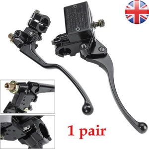 Universal Motorcycle 7/8" 22mm Handlebar Brake Master Cylinder Clutch Lever New - Picture 1 of 11