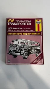 VW Transporter 1700, 1800 & 2000 (72 - 79) Haynes Repair Manual (Paperback) - Picture 1 of 4